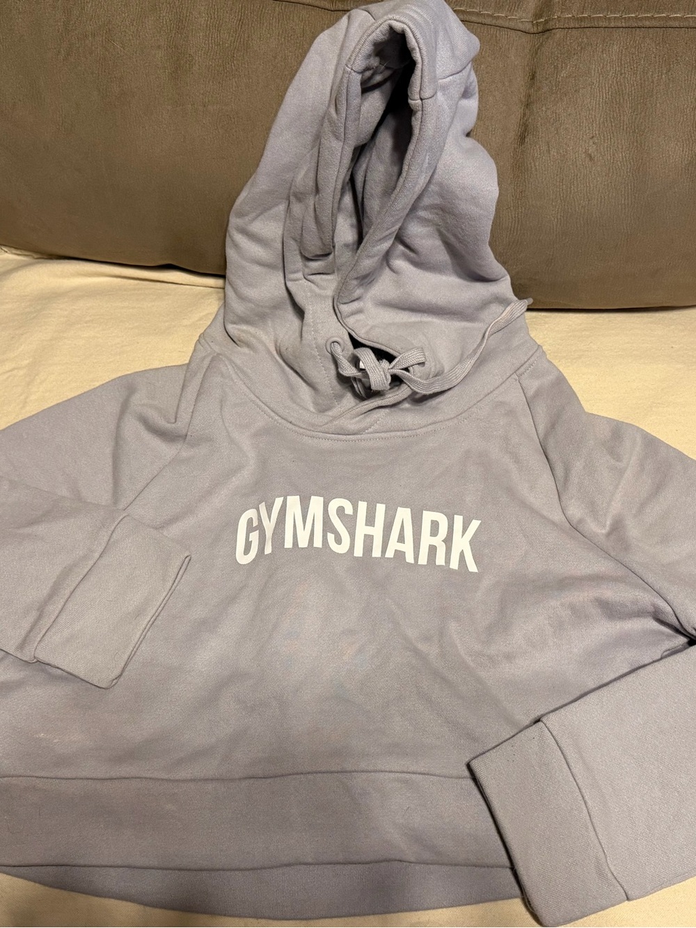 Gymshark Men's Crewneck Hoodie in Light Lavender